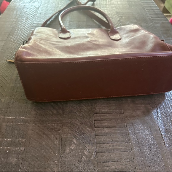 Alba bag Classic brown Leather zippy work tote - Picture 15 of 16